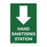 Emergency Information Signs - Hand Sanitising Station