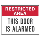 This Door Is Alarmed