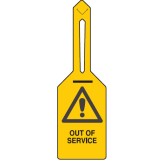 Tie-Out Lockout Tags - Warning