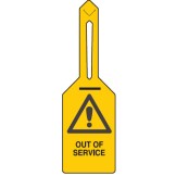 Tie-Out Lockout Tags - Warning