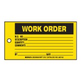 Production Status Tags - Work Order