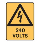 Warning - 240 Volts