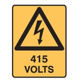 Warning Signs - 415 Volts