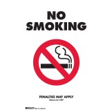 VIC NO SMOKING PENALTIES MAY APPLY 450X600 POLY