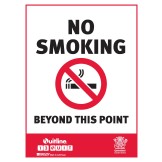 QLD STATE NO SMOKING BEYOND THIS POINT