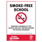 QLD STATE SMOKE FREE SCHOOL 5 METRE BOUNDARY 