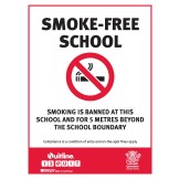 QLD STATE SMOKE FREE SCHOOL 5 METRE BOUNDARY 