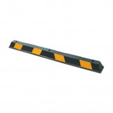 Value Rubber Wheel Stop, 1650mm - Black/Yellow