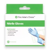 First Aiders Choice Disposable Nitrile Gloves – 5 Pairs