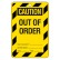 Large Economy Lockout Tags - Caution Out Of Order