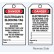 Lockout Tags - Electrician's Blocking Tag