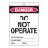 Large Economy Lockout Tags - Do No Operate