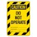 Large Economy Lockout Tags - Caution Do Not Operate
