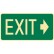 Exit & Evacuation Signs - Exit Arrow Right