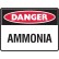 Dangerous Goods Signs - Danger Sign Ammonia