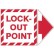 Add-An Arrow Lockout Labels - Lock-Out Point