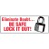 Arc Flash & Lockout Labels - Eliminate Doubt.. Be Safe Lock It Out!