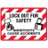 Arc Flash & Lockout Labels - Lock Out For Safety Shortcuts Cause Accidents