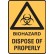 Biohazard Dispose Of Properly