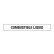 Combustible Liquid Sign W1500 x H150mm Metal