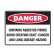 Contains Asbestos Fibres Avoid Creating Dust - Cancer And Lung Disease Hazard