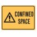 Confined Space Labels