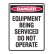 Loutout Tagout Signs - Danger Equipment Being Serviced Do Not Operate