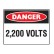 2,200 Volts