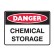 Danger Chemical Storage