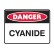 Dangerous Goods Signs - Danger Sign Cyanide