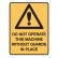 Do Not Operate This Machine Without Guards In Place Labels