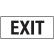 Door Sign - Exit