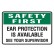 Ear Protection Is Available