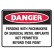 Electrical Hazard Persons With Pacemakers Or Surgical Metal Implants Not