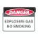 Explosive Gas No Smoking