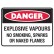 Explosive Vapours No Smoking, Sparks Or Naked Flames