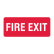 Fire Equipment Signs - Fire Exit