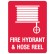 Fire Equipment Signs - Fire Hydrant & Hose Reel (With Picto)