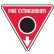 Fire Equipment Triangle Signs - Fire Extinguisher Arrow Down Black