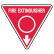 Fire Equipment Triangle Signs - Fire Extinguisher Arrow Down Red