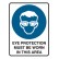 Eye Protection Must Be Worn in This Area Labels