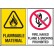 Flammable Material / Fire, Naked Flame And Smoking Prohibited