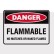 Flammable No Matches Or Naked Flames