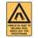 Forklifts Keep To Walking Pace Watch Out For Pedestrians