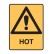 Hot - Warning Sign