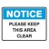 Keep This Area Clear