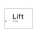 Lift - Braille Signs