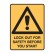 Lock Out For Safety Before You Start W/Picto