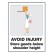 Manual Handling / Injury Avoidance Signs