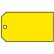 Material Control Tags - Blank Yellow 76 x 146mm Pk25